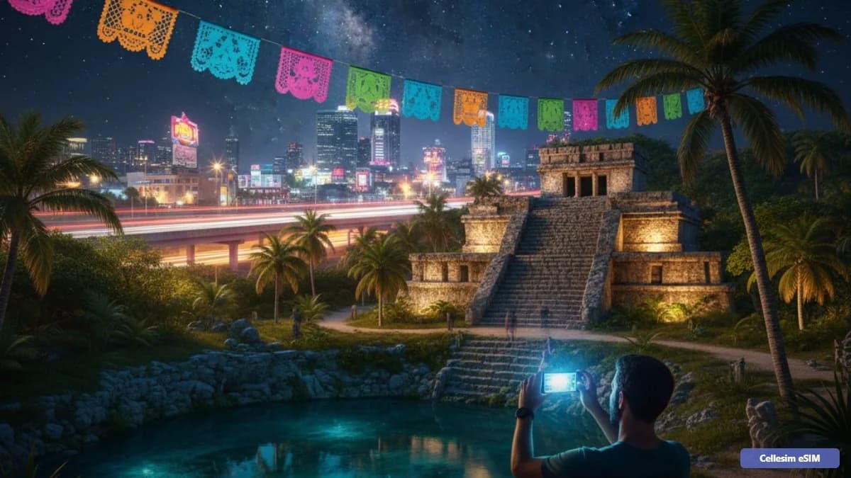 eSIM Mexico 2026: Jouw Slimme Gids voor Naadloze Connectiviteit