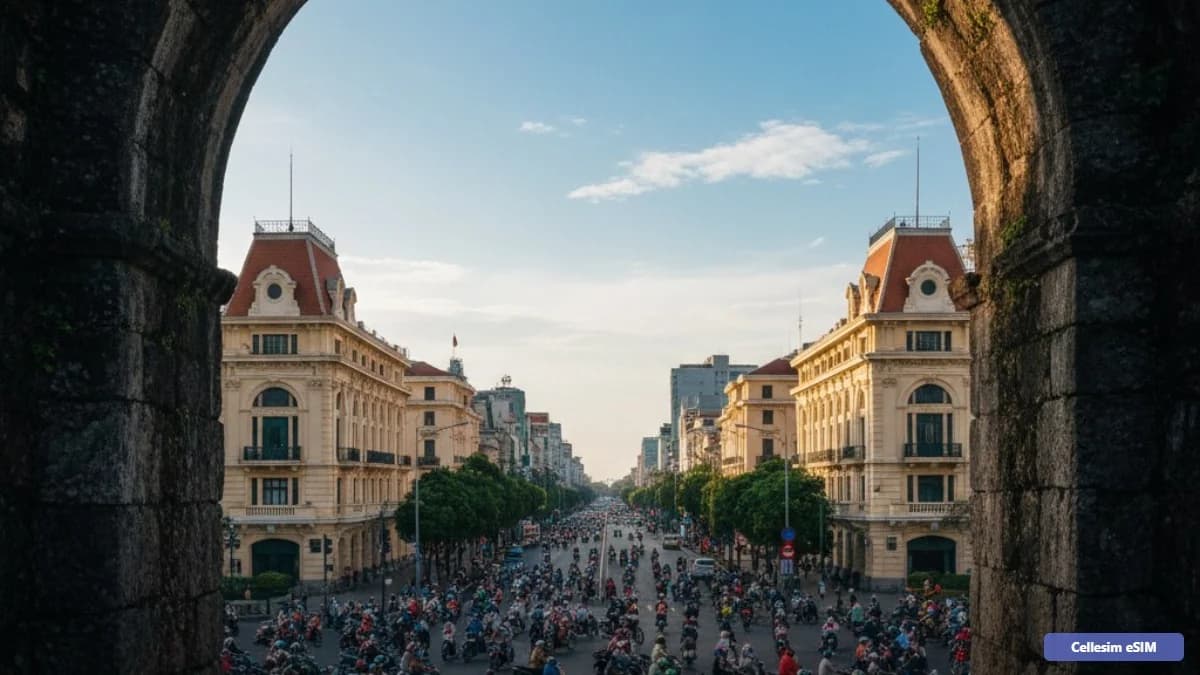 eSIM Vietnam 2026: Jak zůstat připojeni od Hanoje po Ho Či Minovo Město