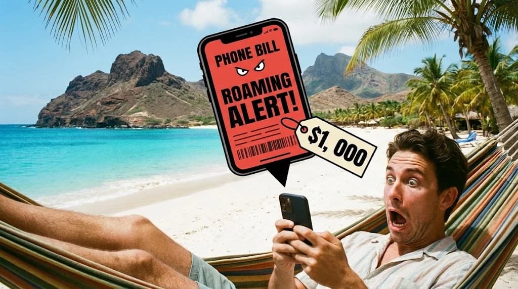 Férias em Cabo Verde ou Angola? O Guia Definitivo para Evitar a Surpresa na Fatura do Celular