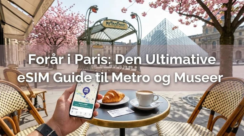 Forår i Paris: Den Ultimative eSIM Guide til Metro og Museer