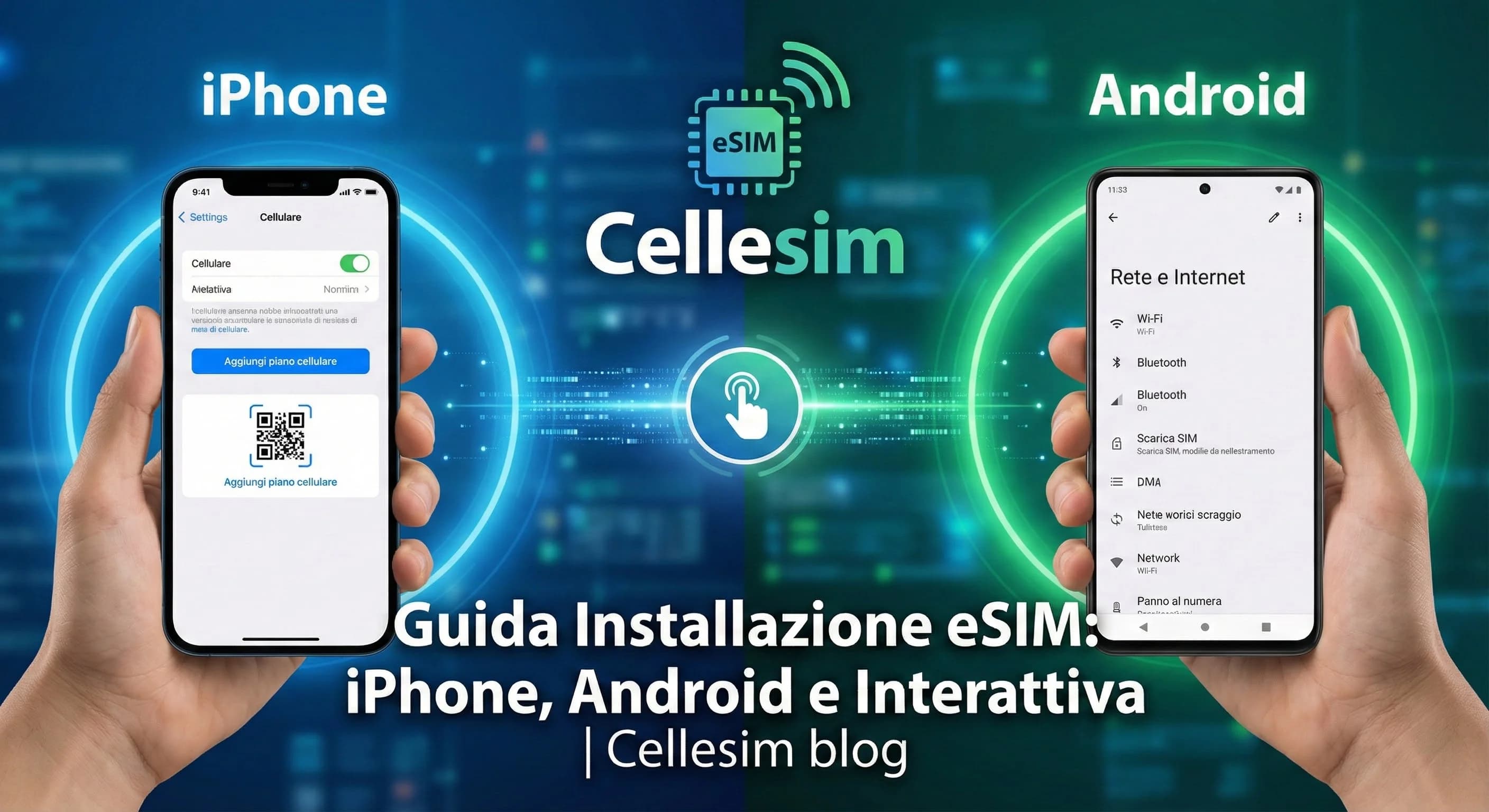 Guida Installazione eSIM: iPhone, Android e Interattiva | Cellesim
