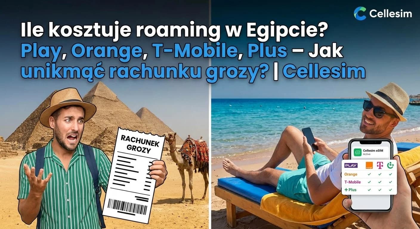 Ile kosztuje roaming w Egipcie? Play, Orange, T-Mobile, Plus , Jak uniknąć rachunku grozy?