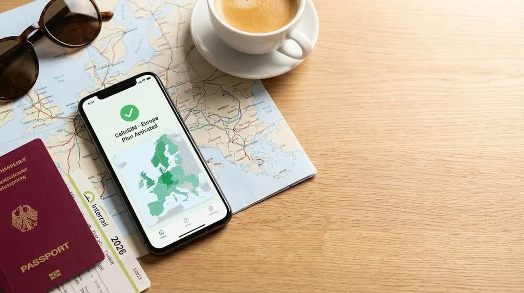 Interrail 2026: Eine eSIM für 10 Länder , So bleibst du auf der Zugreise verbunden