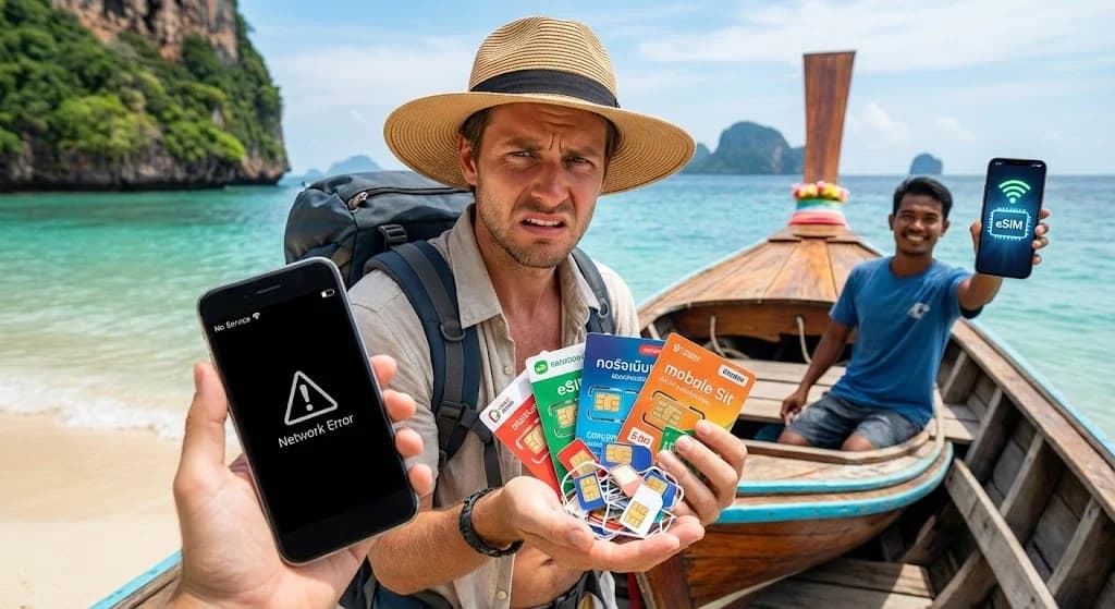 Island Hopping w Azji: Dlaczego Lokalna Karta SIM to Twój Wróg
