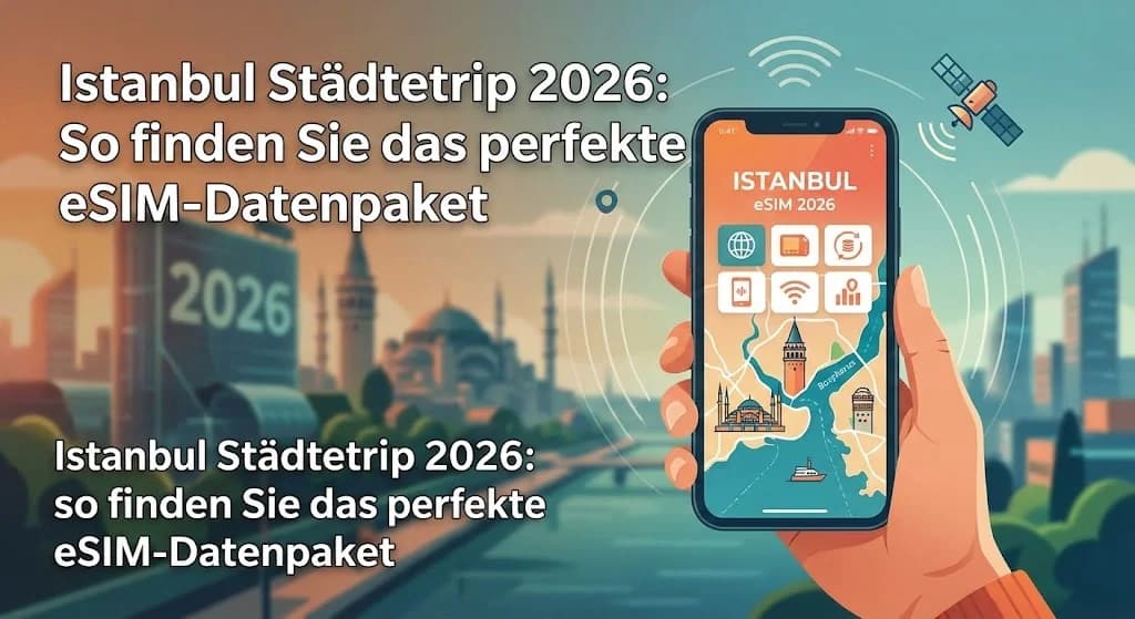 Istanbul Städtetrip 2026: So finden Sie das perfekte eSIM-Datenpaket