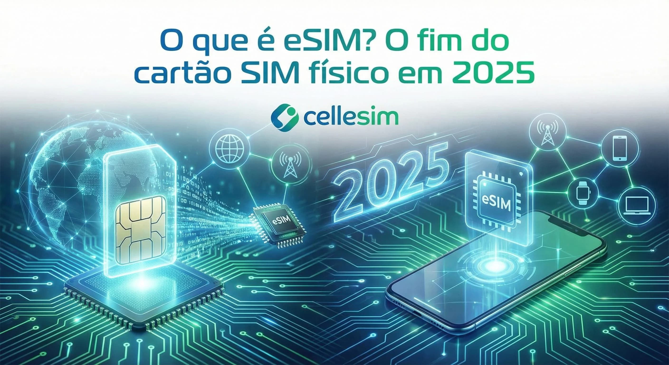 O que é eSIM? O fim do chip físico em 2025