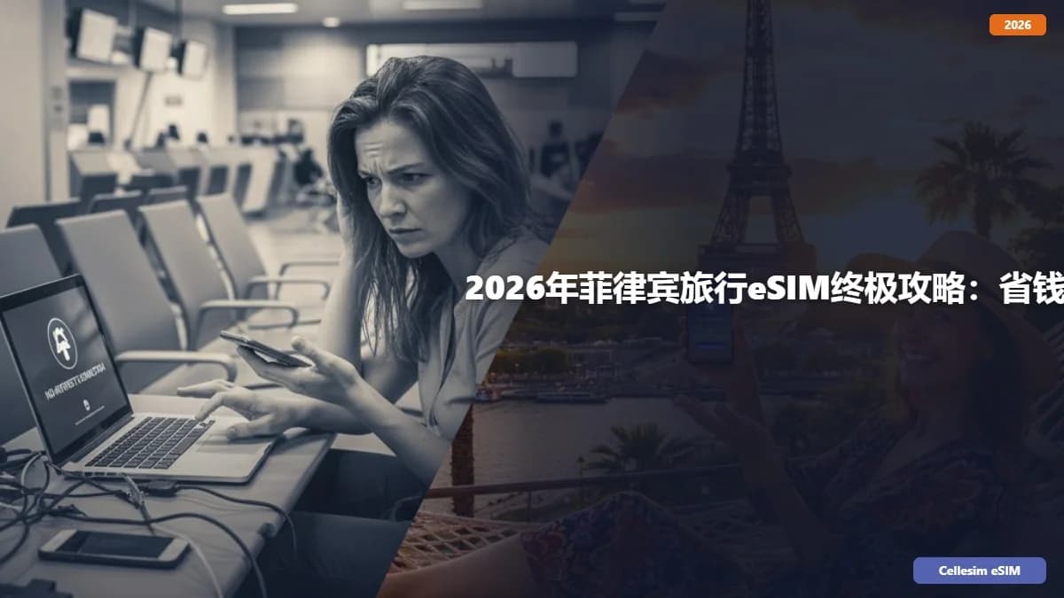 2026年菲律宾旅行eSIM终极攻略:省钱、便捷、全程畅连