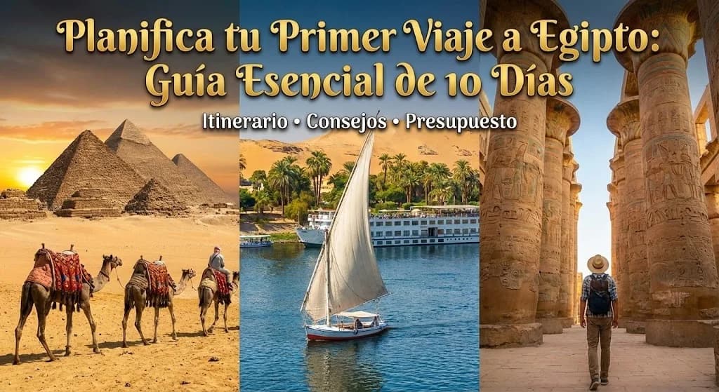Planifica tu Primer Viaje a Egipto: Guía Esencial de 10 Días