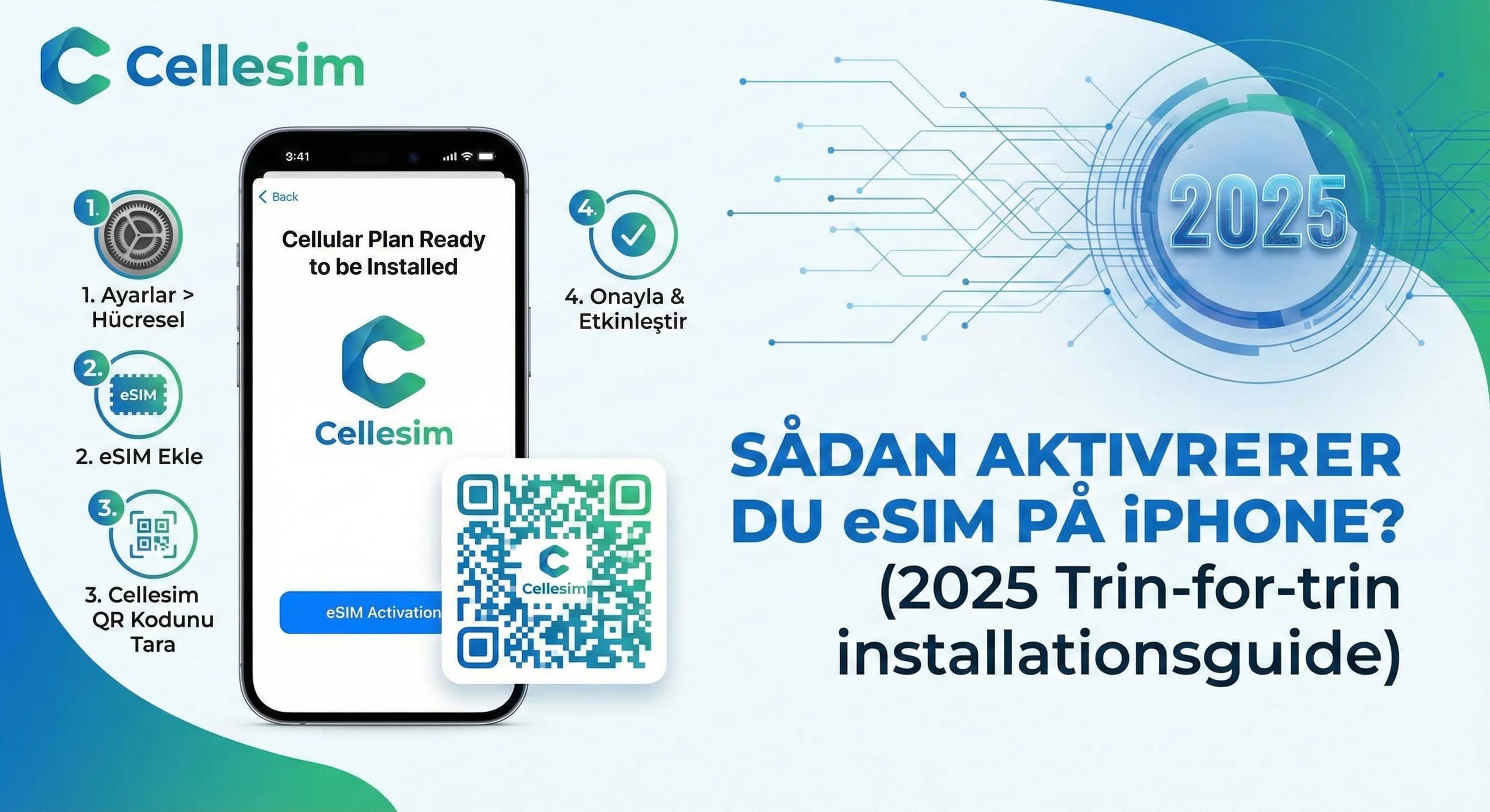 Sådan aktiverer du eSIM på iPhone? (2025 Trin-for-trin installationsguide)