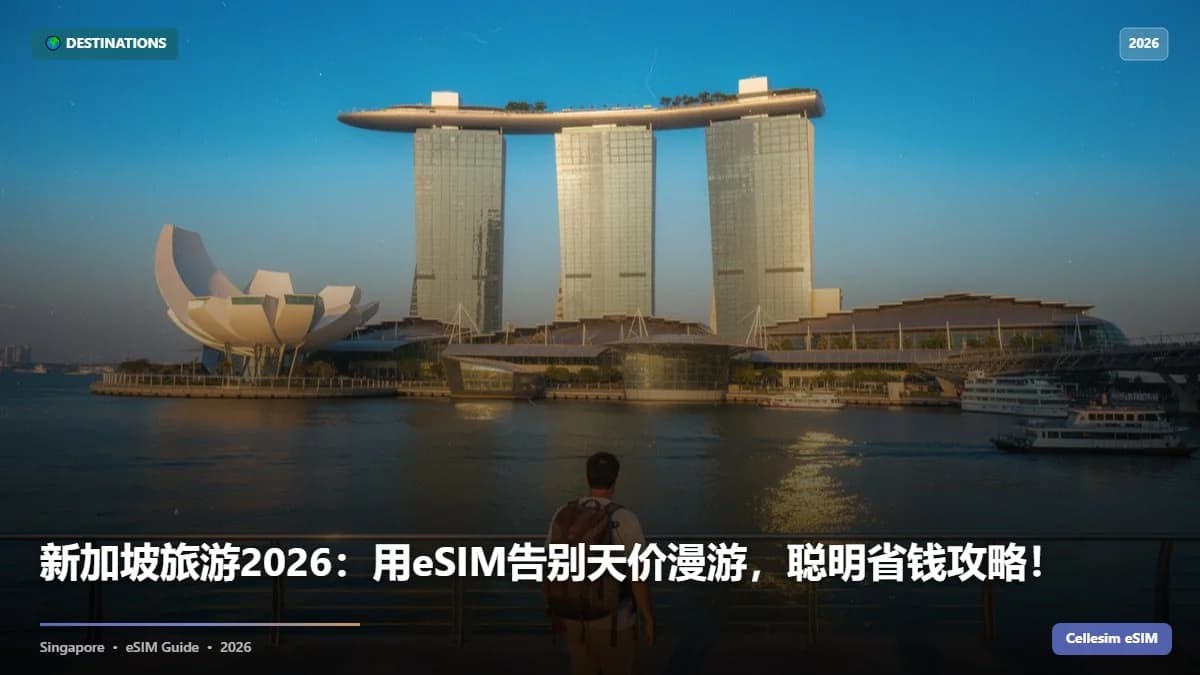 新加坡旅游2026:用eSIM告别天价漫游,聪明省钱攻略!