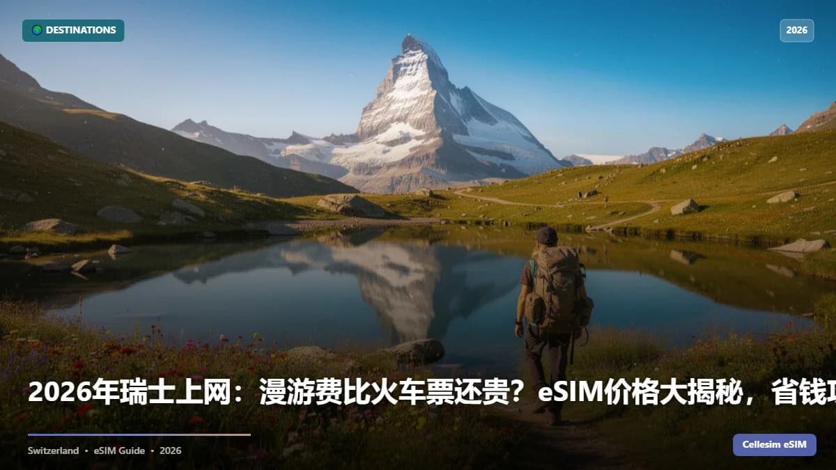 2026年瑞士上网:漫游费比火车票还贵?eSIM价格大揭秘,省钱攻略看这里!