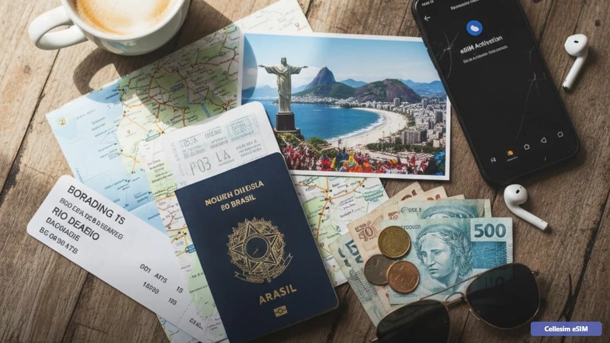 Hướng dẫn eSIM Brazil tối ưu cho du khách 2026: Luôn kết nối liền mạch